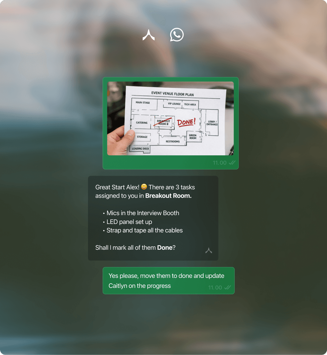 Hostwell mobile experience